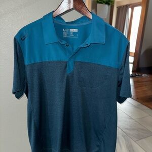 5.11 Tactical Men's Blue Polo Shirt